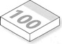 Skizze Haftnotizblock 72x72 mm, 100 Blatt, bedruckt