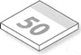 Skizze Haftnotizblock 72x72 mm, 50 Blatt, bedruckt