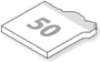 Skizze Haftnotizblock Formstanzung 100x97mm, 50 Blatt