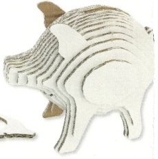 Sparschwein aus Karton
