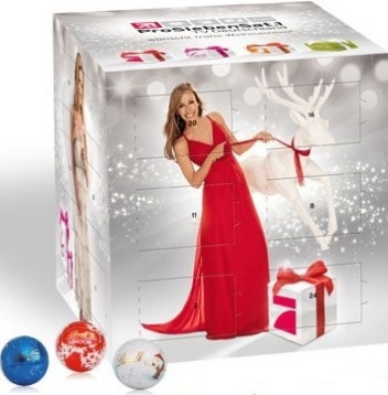 Adventskalender &raquo;Cube&laquo;, 100x100x100mm