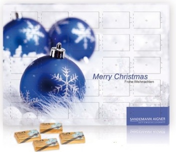 Adventskalender &raquo;Jahresplaner&laquo;, 225x165x10mm