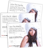 Adventskalender &raquo;personalisiert&laquo;, 225x165x10mm