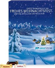 Wand-Adventskalender &raquo;Toblerone&laquo;, 248 x 348 x 23 mm