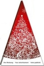 Adventskalender &raquo;Pyramide&laquo;, 205x135x20 mm