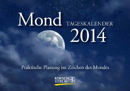 Tischaufstellkalender &raquo;Mondkalender&laquo;, 1-Tageskalender, 150x105 mm, Titelblatt