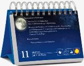 Tischaufstellkalender &raquo;Mondkalender&laquo;, 1Tageskalender, 150x105 mm