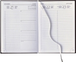 Tages-Buchkalender &raquo;Delta-894&laquo;, 8sprachig, 1farbig gau