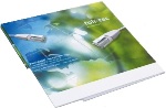 Tischaufstellkalender, 1 Monat, 3Monats&uuml;bersicht, Haftnotizen, Marker, in Bookcover, geschlossen