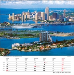 Bildkalender &raquo;Traumreise&laquo;, 325x390 mm, Mai