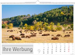 Bildkalender &raquo;Reise um die Welt&laquo;, 440x360 mm, September