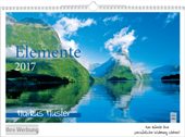 Bildkalender &raquo;Elemente&laquo;, personalisiert, 440x310 mm, Titelblatt