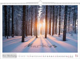 Bildkalender &raquo;Your Name&laquo;, personalisiert, 440x310 mm, Januar