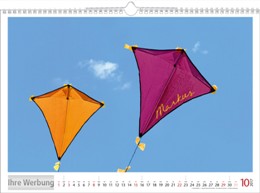 Bildkalender &raquo;Your Name&laquo;, personalisiert, 440x310 mm, Oktober