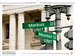 Bildkalender &raquo;Your Name&laquo;, personalisiert, 440x310 mm, Februar