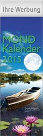 Streifenkalender &raquo;Mondkalender&laquo;, 155x445 mm, Titelblatt